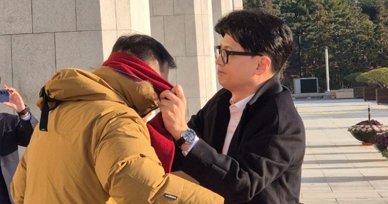 한동훈, 윤석열 탄핵 표결 앞두고 "오늘은 국민만 생각해야"