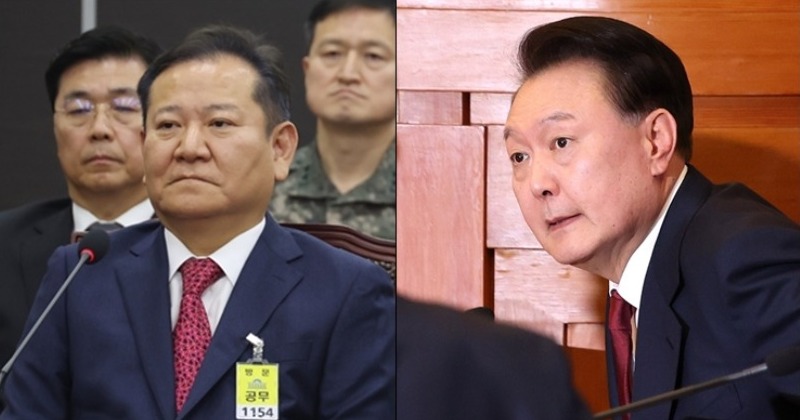 이상민, 경찰 조사서 "국무위원 전원 계엄 반대"...김용현과 엇갈린 진술