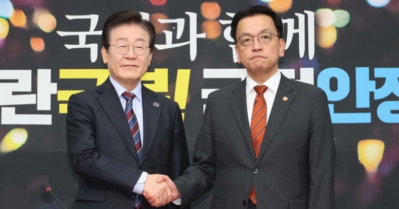 최상목, 이재명 만나 "위헌적 요소 없는 특검법 마련해 달라"