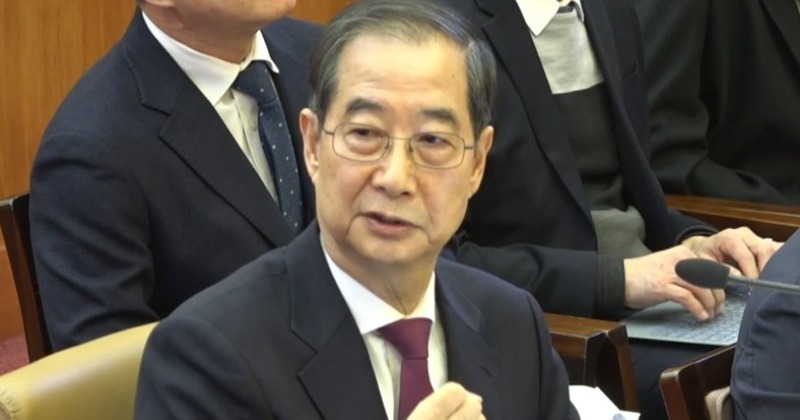 '비상계엄 절차 문제없다' 답변 유도한 윤석열 측, 한 번도 동의 안 한 한덕수