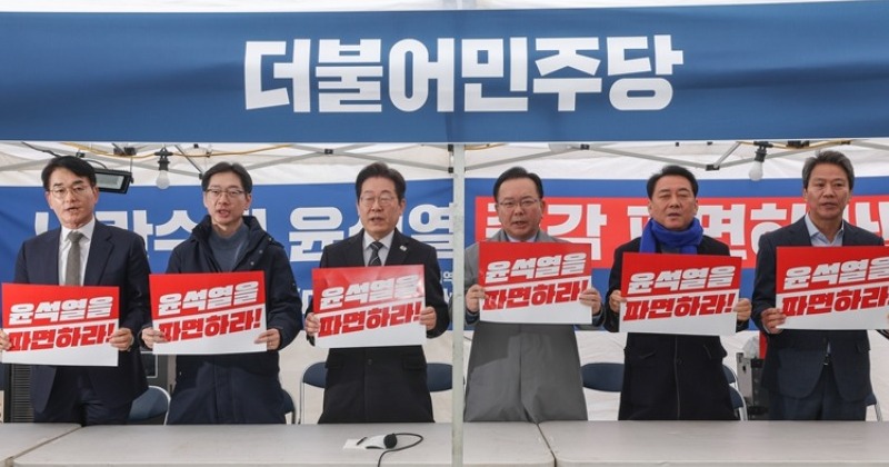 "더 미룰 수 없다" 윤석열 파면에 한목소리 낸 이재명과 비명계