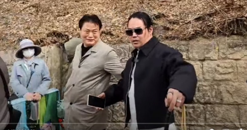 남태령에서 경찰과 극우유튜버가 주고받은 대화 (영상)