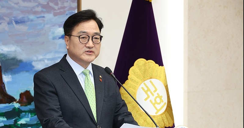 우원식 의장, 헌재에 “신속하게 탄핵심판 선고 내려달라” 촉구