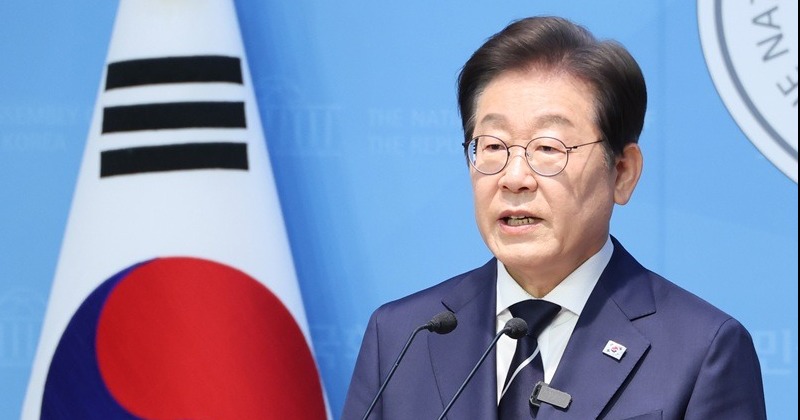 이재명 “전국에 ‘RE100 산단’ 조성, U자형 에너지 고속도로 구축”