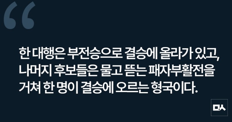 [사설] 한덕수 단일화 상대를 뽑는 기괴한 국민의힘 경선
