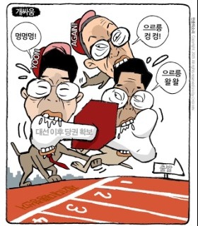 최민의 시사만평 - 개X움