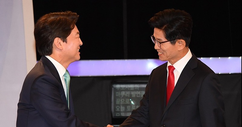 김문수가 이순신 장군? 대선은 임진왜란? 안철수의 ‘황당’ 기자회견