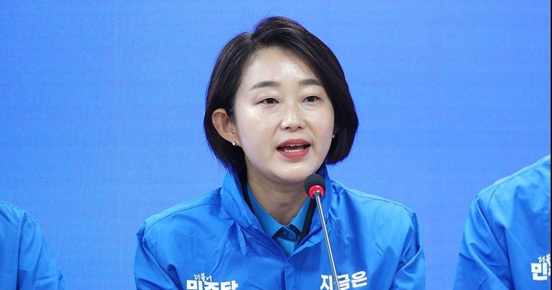 진보당 김재연, 이재명 중앙선대위 참석 “압도적 정권교체 이루자”