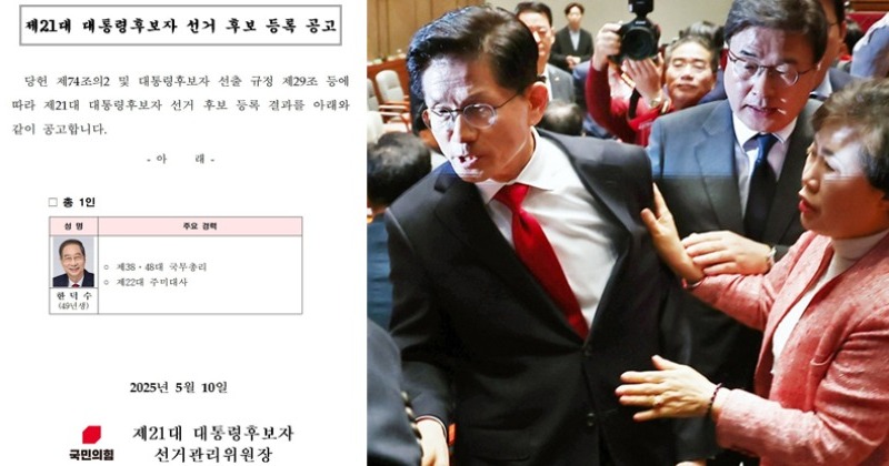 ‘세계최초’ 새벽 후보교체에 김문수, 효력정지 가처분 신청 사진