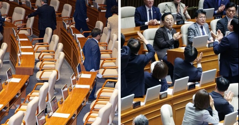 거부권 장벽 사라졌다…내란·김건희·채상병 특검법, 모두 국회 본회의 통과 사진