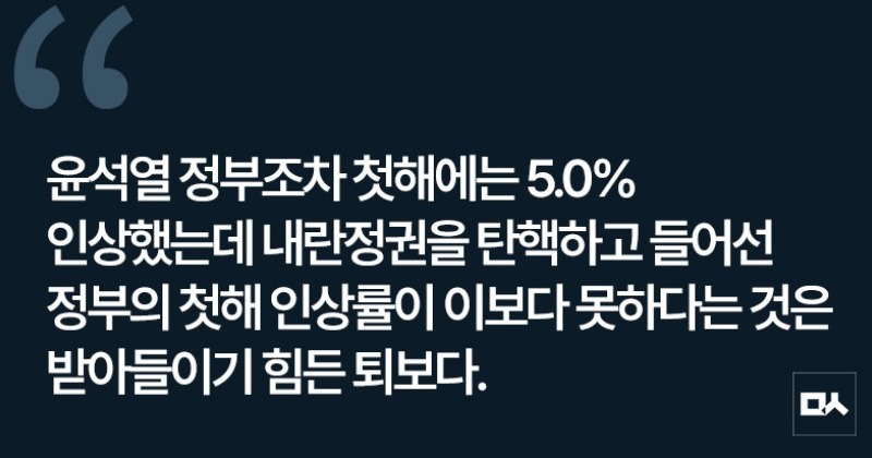 [사설] 또다시 윤석열 시절의 최저임금 인상률 반복해야 하나