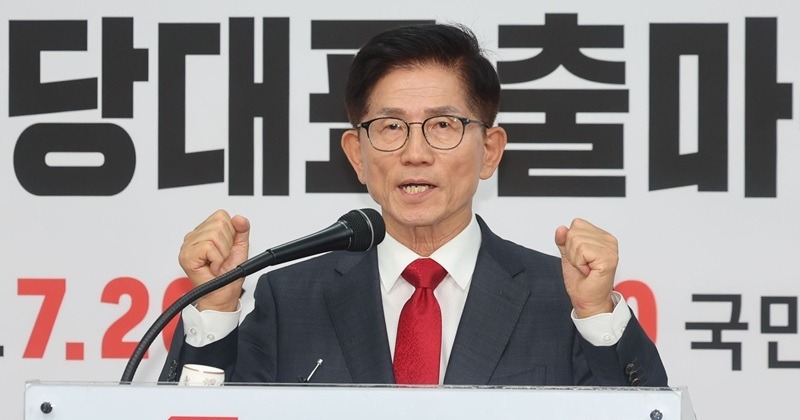 김문수, 국힘 당대표 출마...“이재명 정권 폭정 막겠다”
