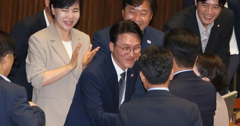 김민석 국무총리 임명동의안 국회 통과, 국힘은 ‘표결 거부’