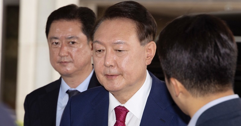 내란특검, 윤석열 2차 조사 종료…조사 시작 9시간 30분만