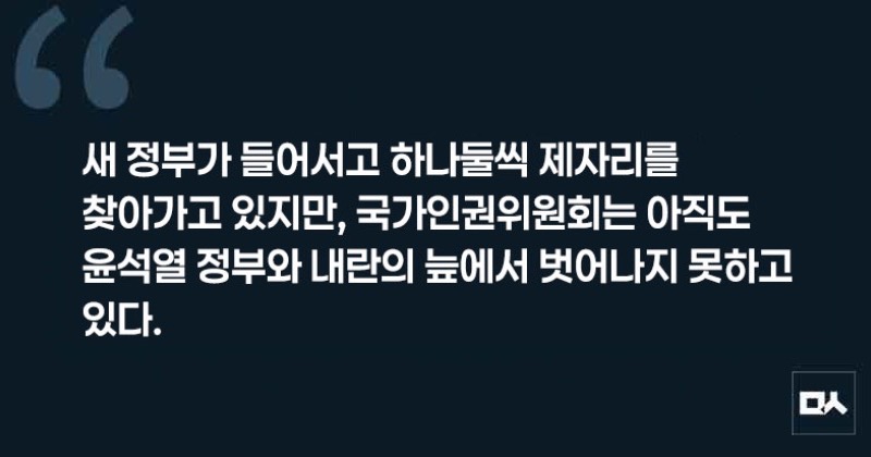 [사설] 국가인권위를 위해 안창호 위원장은 물러나야 한다