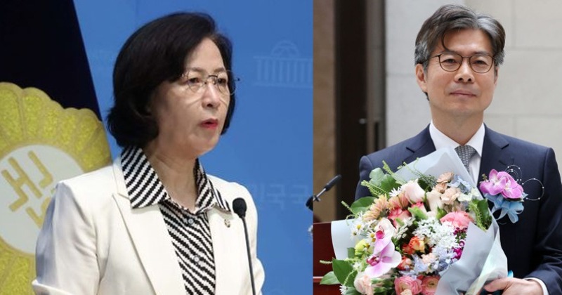 다시 ‘윤미향 사냥’ 움직임에 마용주 판사 직격한 추미애