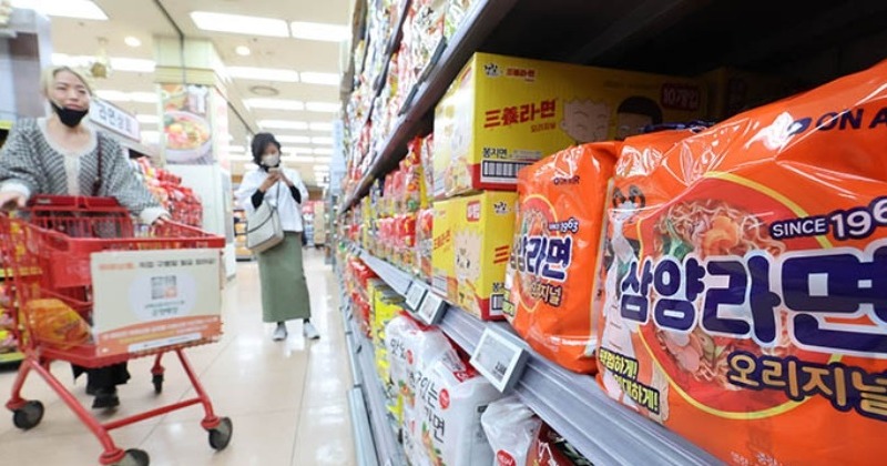 7월 먹거리 물가 3.5% 올랐다... 1년만에 최고
