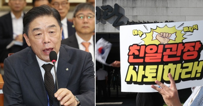 광복절에 또 논란된 독립기념관장, 민주당 “뉴라이트 인사들 빨리 거취 결정하라”