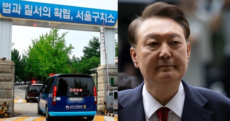구치소서 ‘특혜 접견’하며 시간 보낸 윤석열…“구속 중 접견 시간만 395시간”