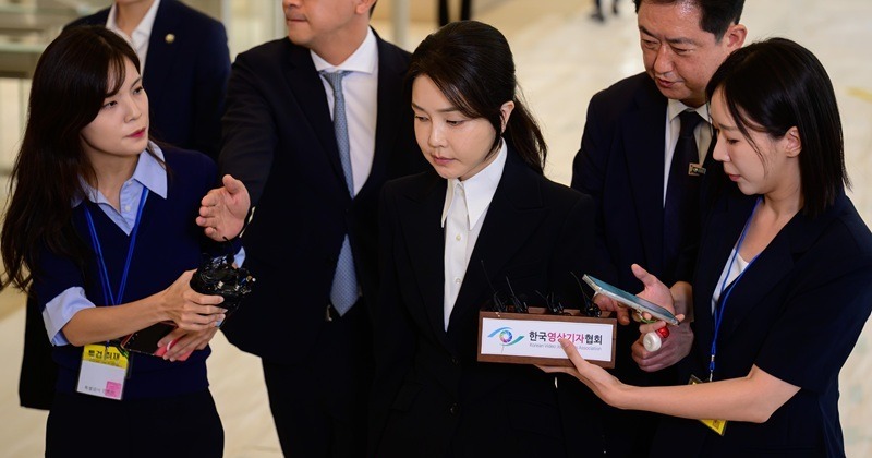 특검, 곧바로 김건희 피의자 조사 시작