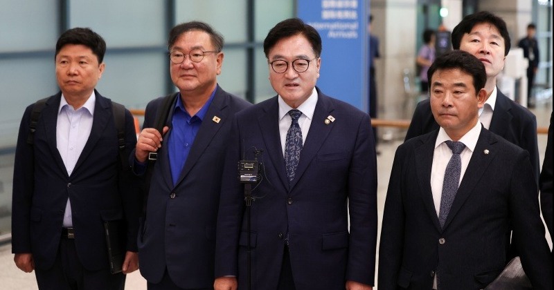 귀국한 우원식 “한중관계 새로운 계기 마련”