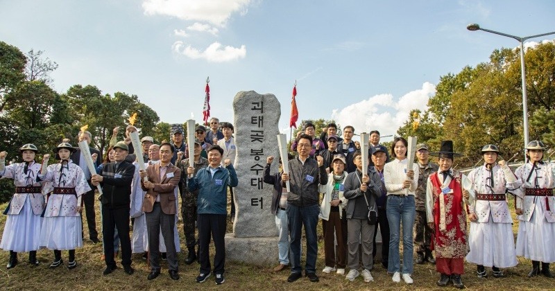 평택 통합 30주년 성화, 평택을 밝히다