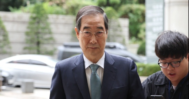 “계엄 반대했다”던 한덕수, 대통령실 CCTV에 계엄 동조 장면 포착