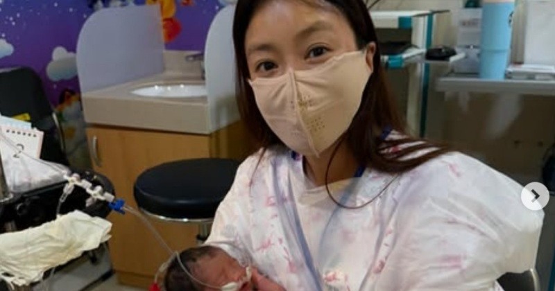 ‘이혼’ 이시영, 둘째 출산 “하나님이 내려주신 선물”