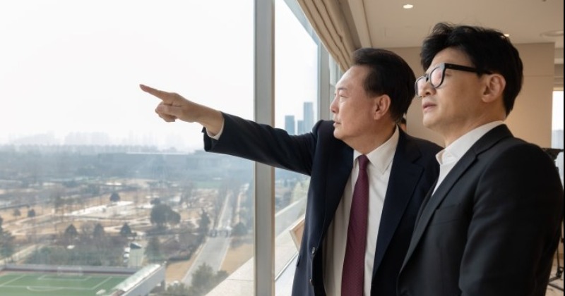 홍준표 “윤석열·한동훈 난투극이 보수정당 망쳤다”