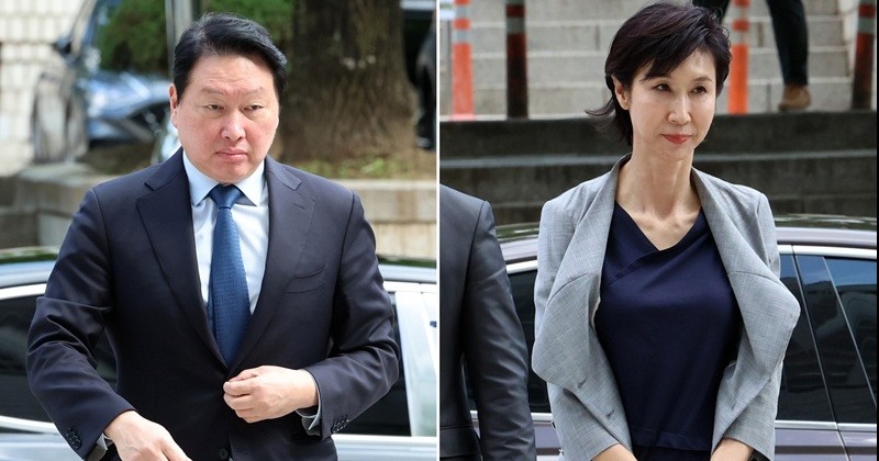 SK 주식 매각 상대 2곳 콕 집은 최태원 우호지분 확보 꼼수? - 뉴스 썸네일 이미지
